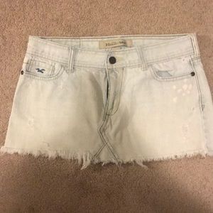 Hollister Denim Mini Skirt